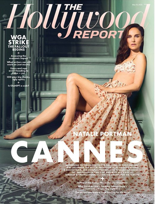 HOLLYWOOD REPORTER | THE magazine side cover 10 May 2023