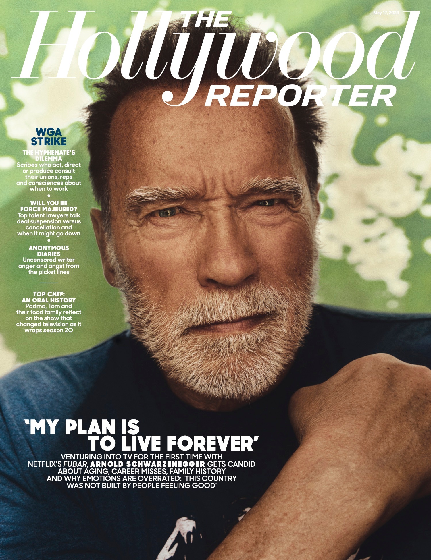 HOLLYWOOD REPORTER | THE magazine side cover 17 May 2023