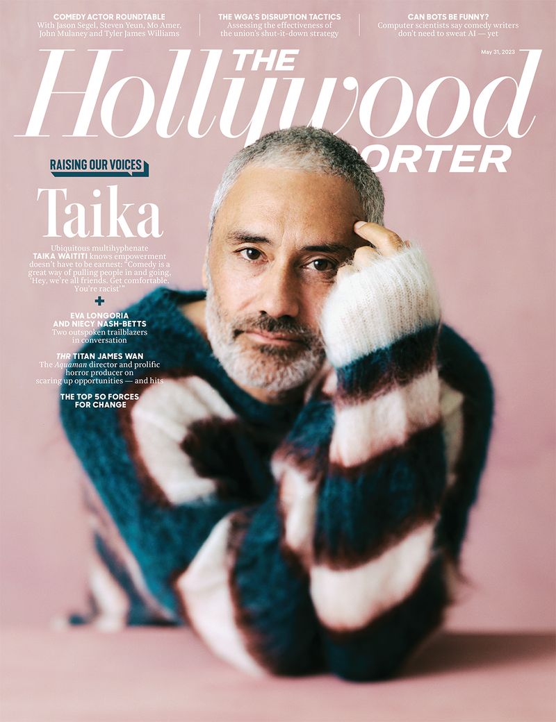 HOLLYWOOD REPORTER | THE magazine side cover 31 May 2023
