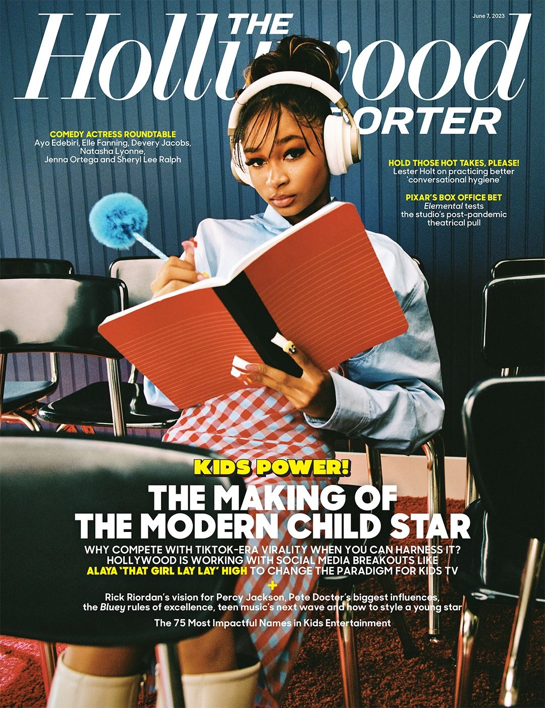 HOLLYWOOD REPORTER | THE magazine side cover 7 June 2023