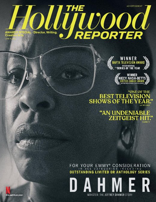 HOLLYWOOD REPORTER | THE magazine side cover 12 June 2023
