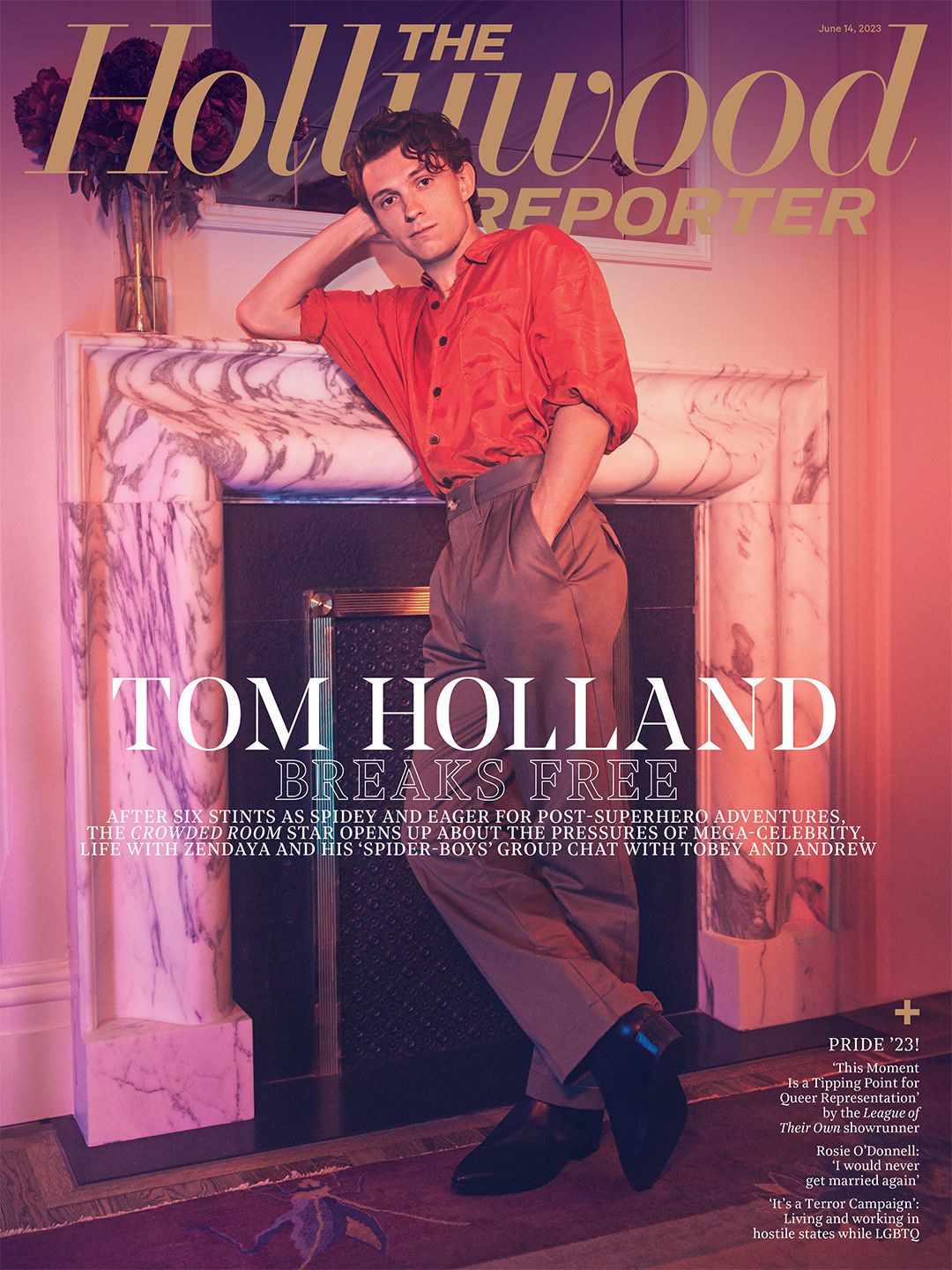 HOLLYWOOD REPORTER | THE magazine side cover 14 June 2023