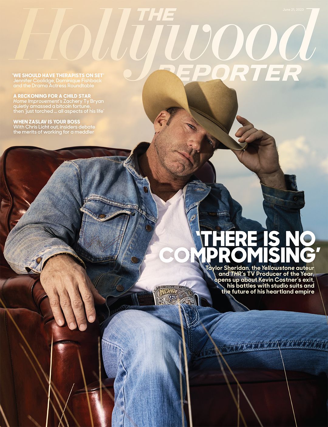 HOLLYWOOD REPORTER | THE magazine side cover 21 June 2023