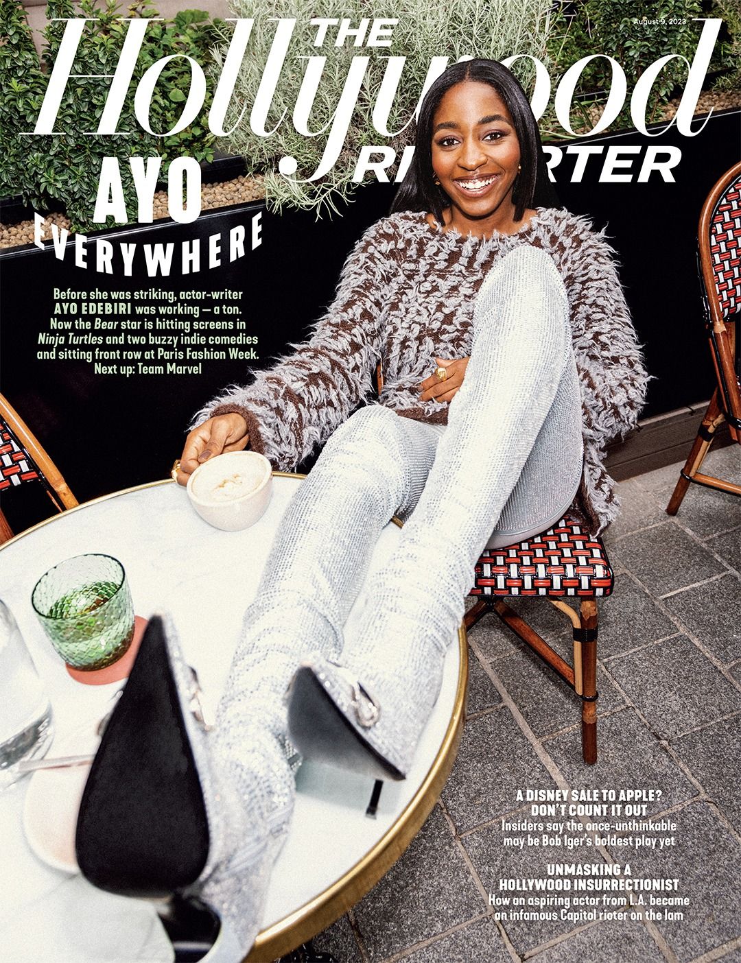 HOLLYWOOD REPORTER | THE magazine side cover 9 August 2023