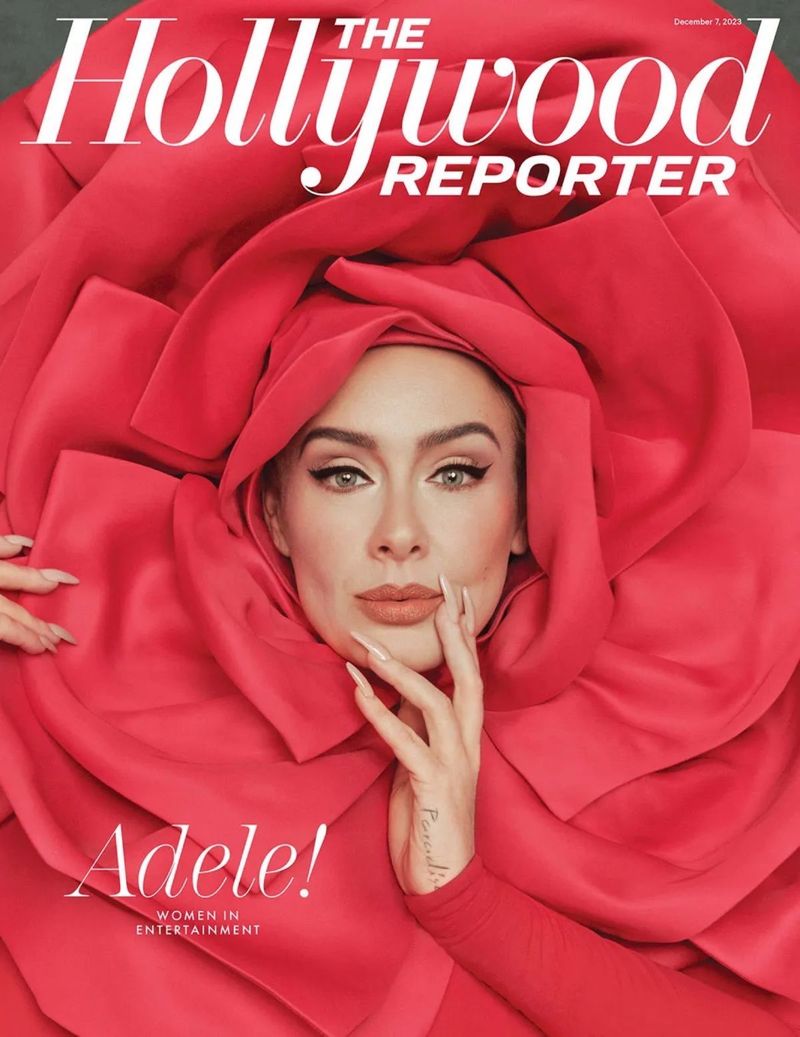 HOLLYWOOD REPORTER | THE magazine side cover 7 December 2023