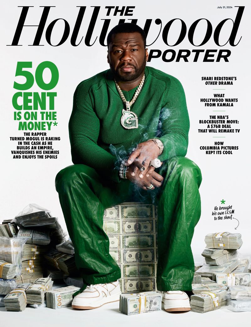 HOLLYWOOD REPORTER | THE magazine side cover 31 July 2024