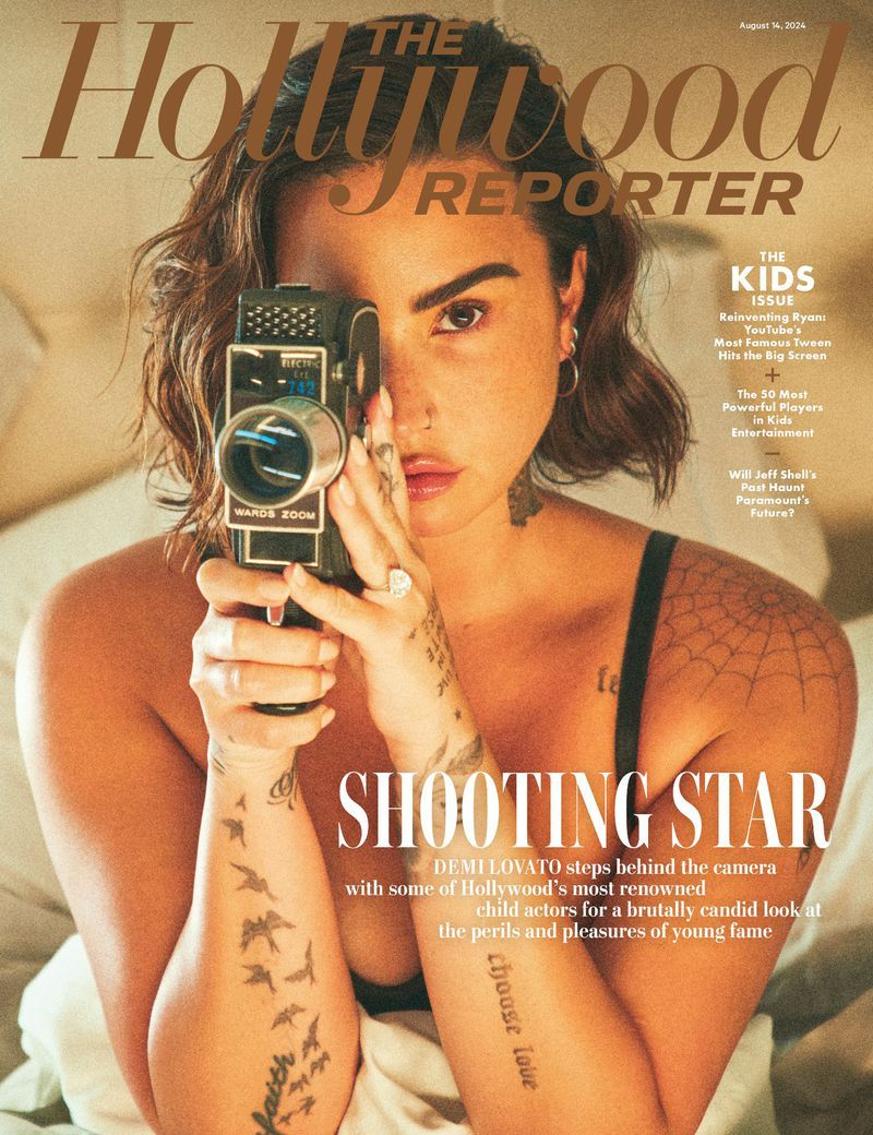 HOLLYWOOD REPORTER | THE magazine side cover 14 August 2024