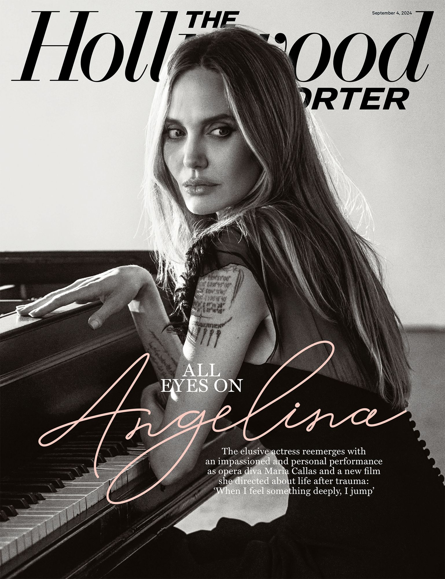 HOLLYWOOD REPORTER | THE magazine side cover 4 September 2024