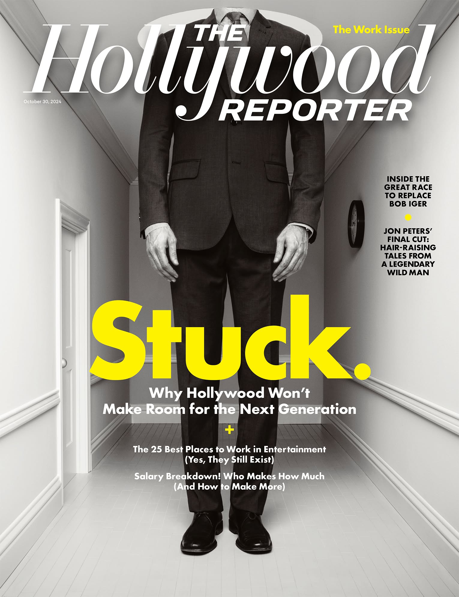 HOLLYWOOD REPORTER | THE magazine side cover 30 October 2024