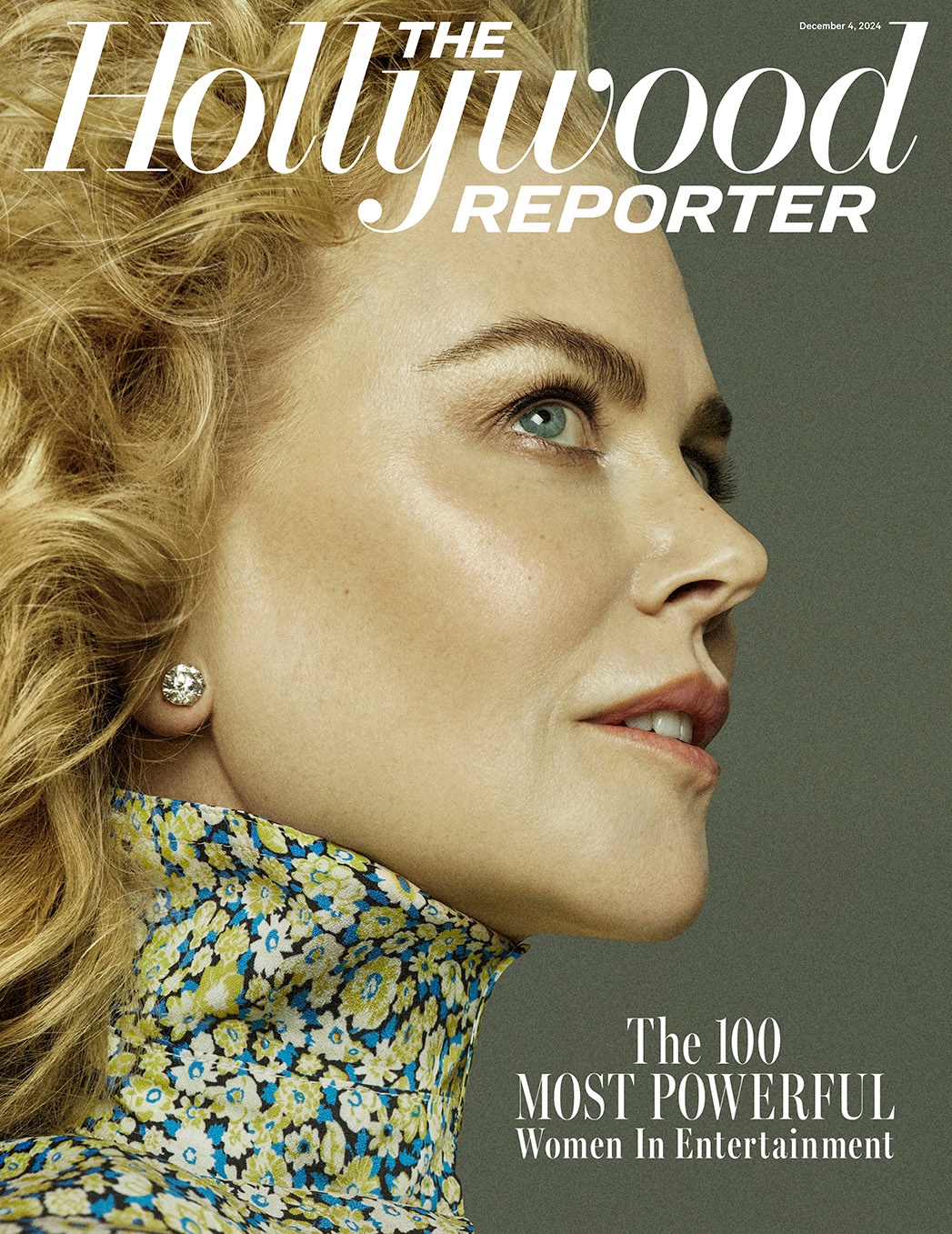 HOLLYWOOD REPORTER | THE magazine side cover 4 December 2024