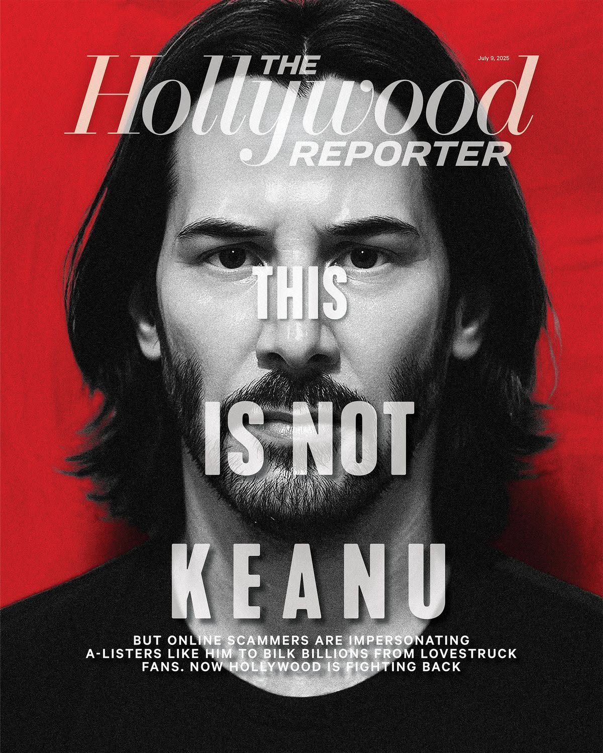 HOLLYWOOD REPORTER | THE magazine side cover 9 July 2025