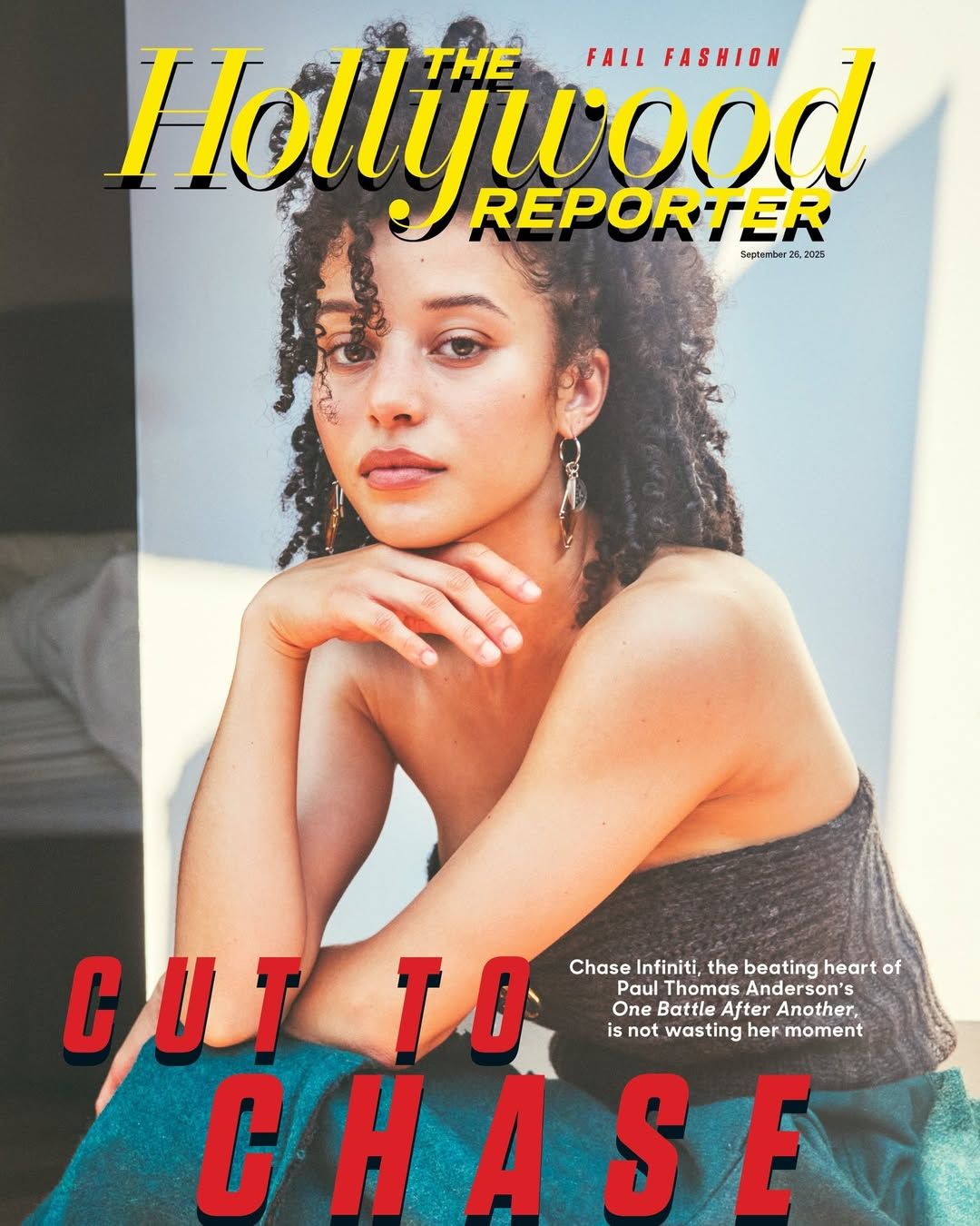 HOLLYWOOD REPORTER | THE magazine side cover 26 September 2025