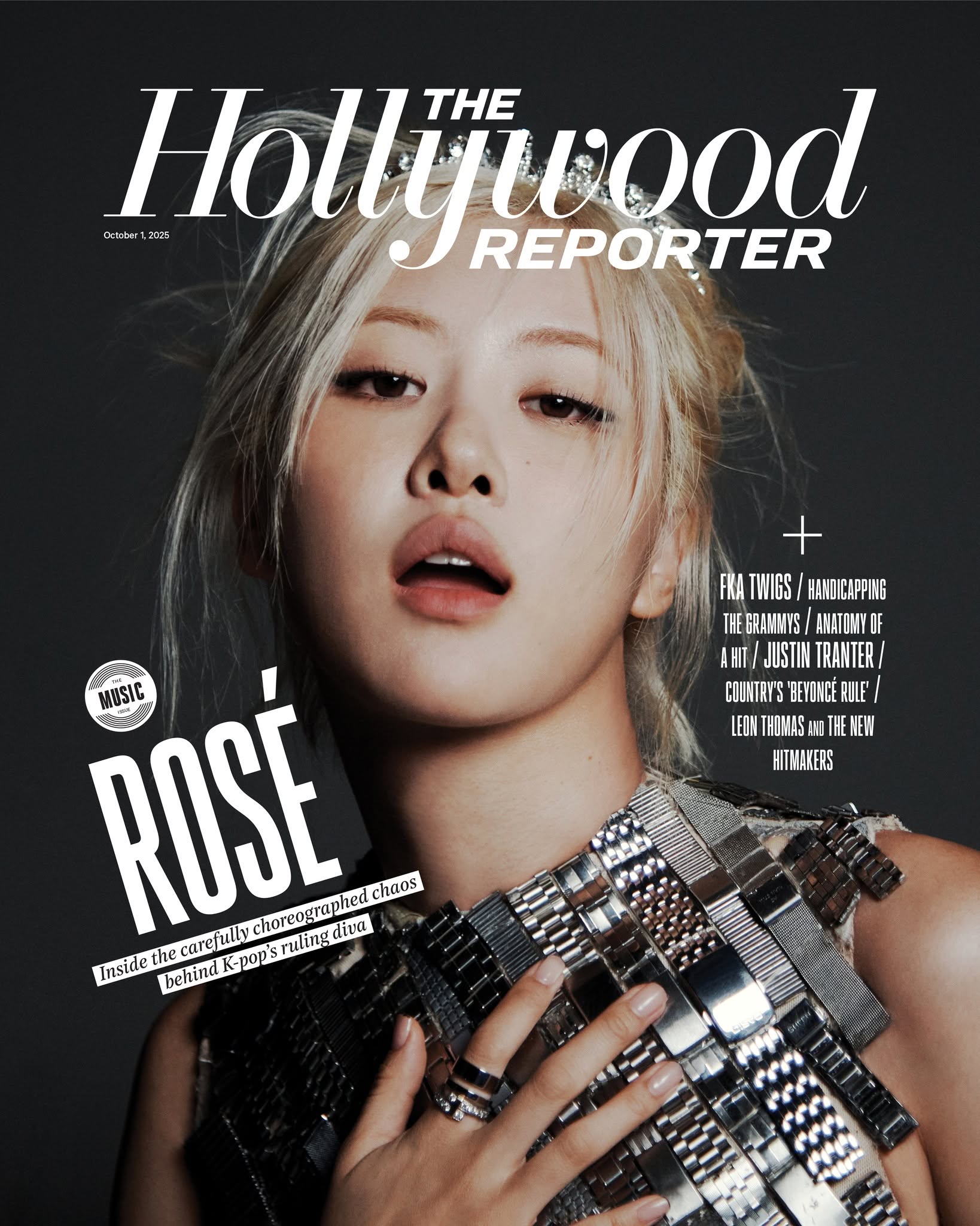 HOLLYWOOD REPORTER | THE magazine side cover 1 October 2025