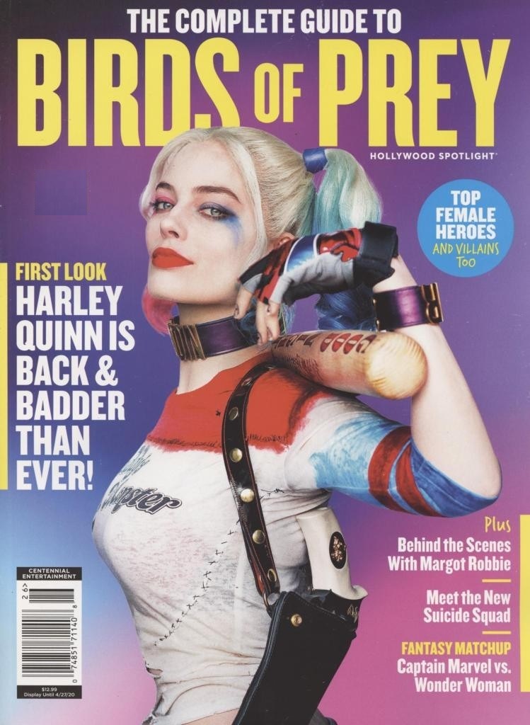 HOLLYWOOD SPOTLIGHT magazine side cover Issue 26  March/April 2020