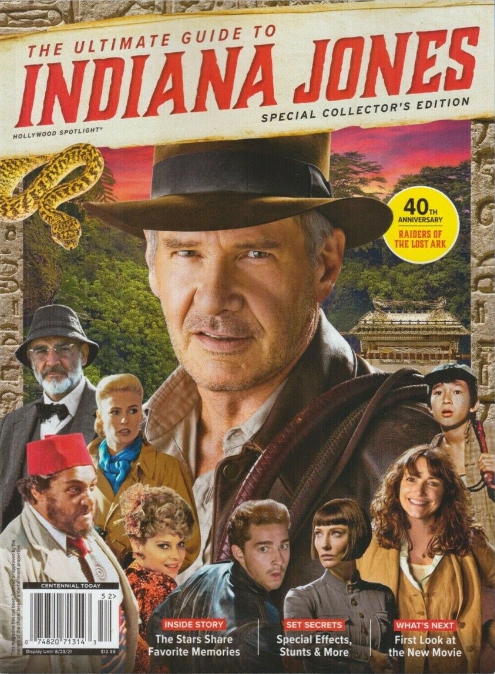 HOLLYWOOD SPOTLIGHT magazine side cover  June/July 2021