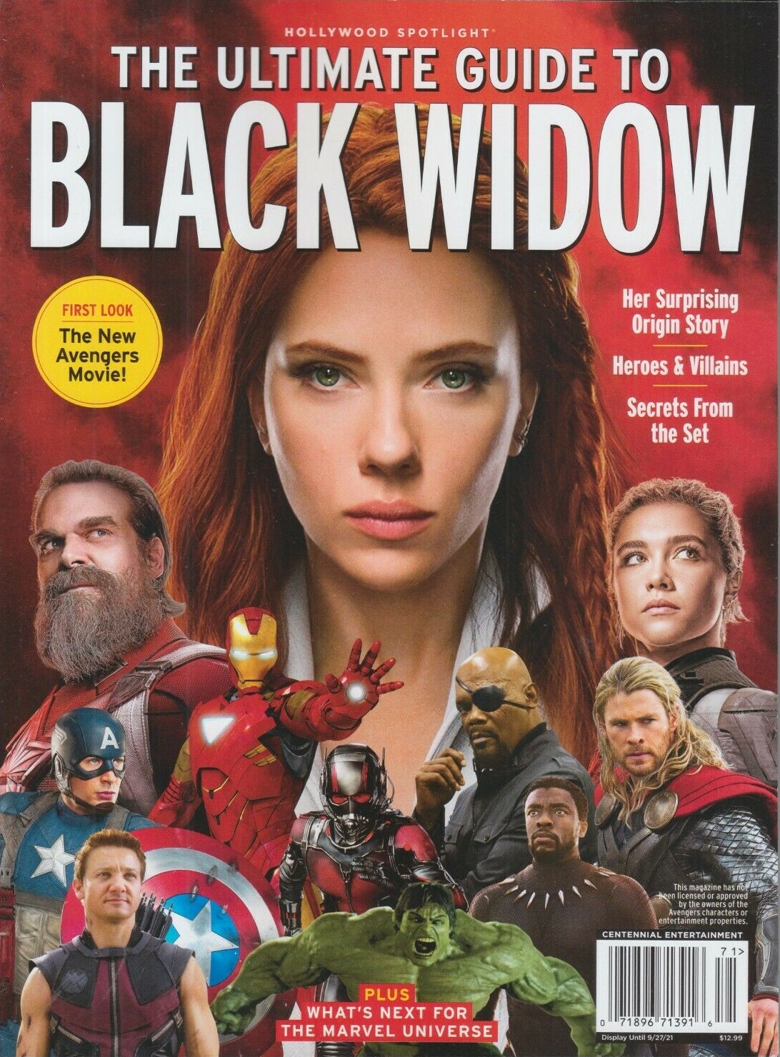 HOLLYWOOD SPOTLIGHT magazine side cover  July/August 2021