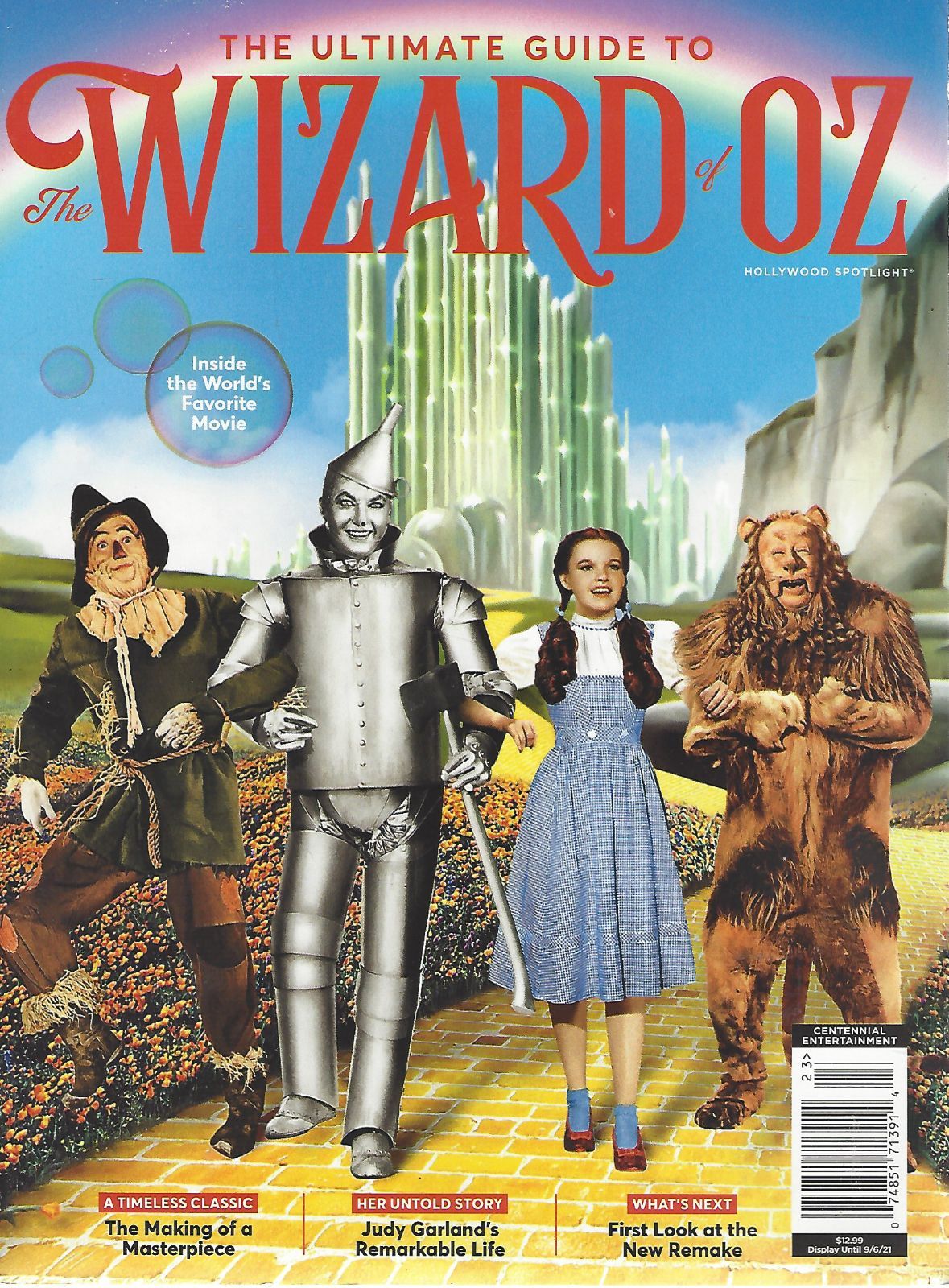 HOLLYWOOD SPOTLIGHT magazine side cover  July 2021