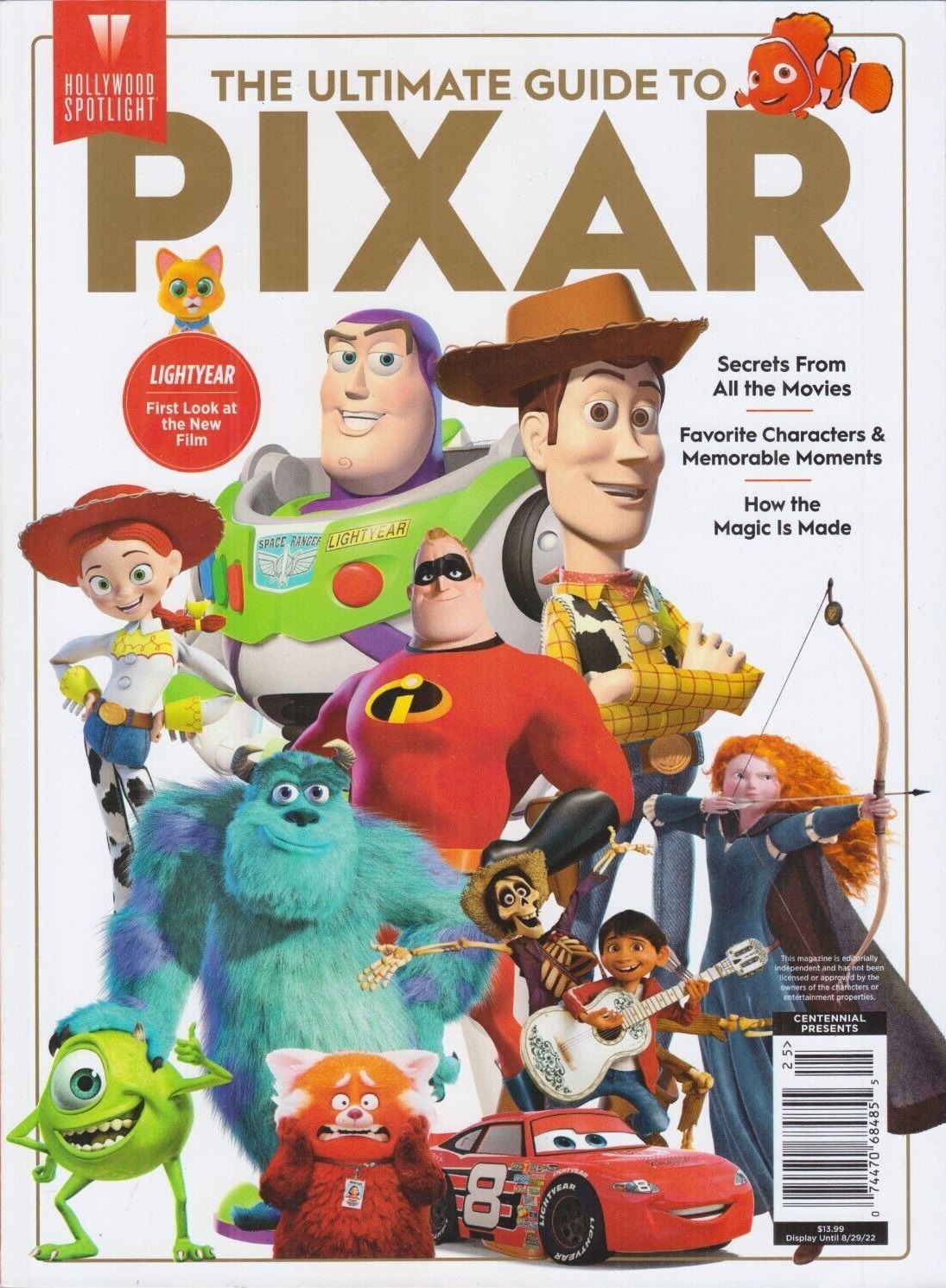 HOLLYWOOD SPOTLIGHT magazine side cover  June 2022