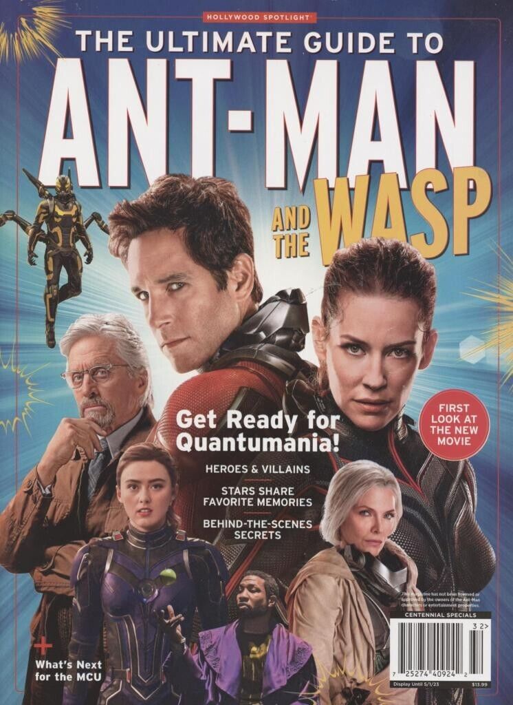 HOLLYWOOD SPOTLIGHT magazine side cover  February 2023