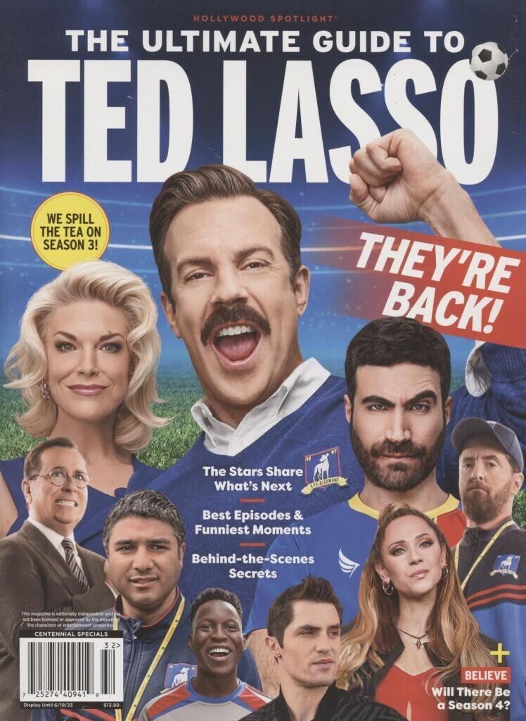 HOLLYWOOD SPOTLIGHT magazine side cover  April/May 2023