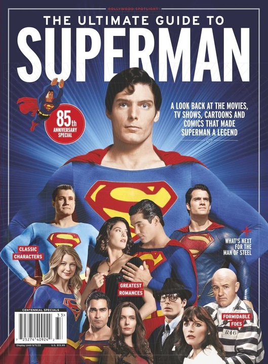HOLLYWOOD SPOTLIGHT magazine side cover   2023