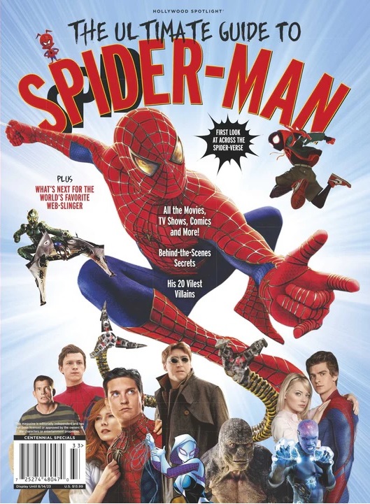 HOLLYWOOD SPOTLIGHT magazine side cover   2023