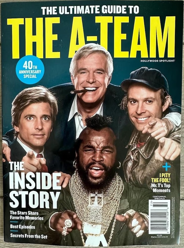 HOLLYWOOD SPOTLIGHT magazine side cover Spring 2023