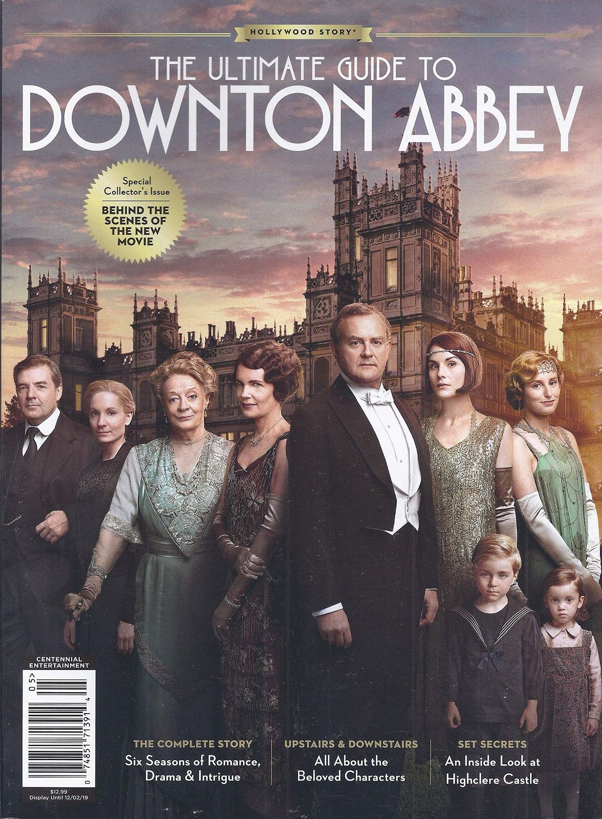 HOLLYWOOD STORY magazine side cover  September 2019
