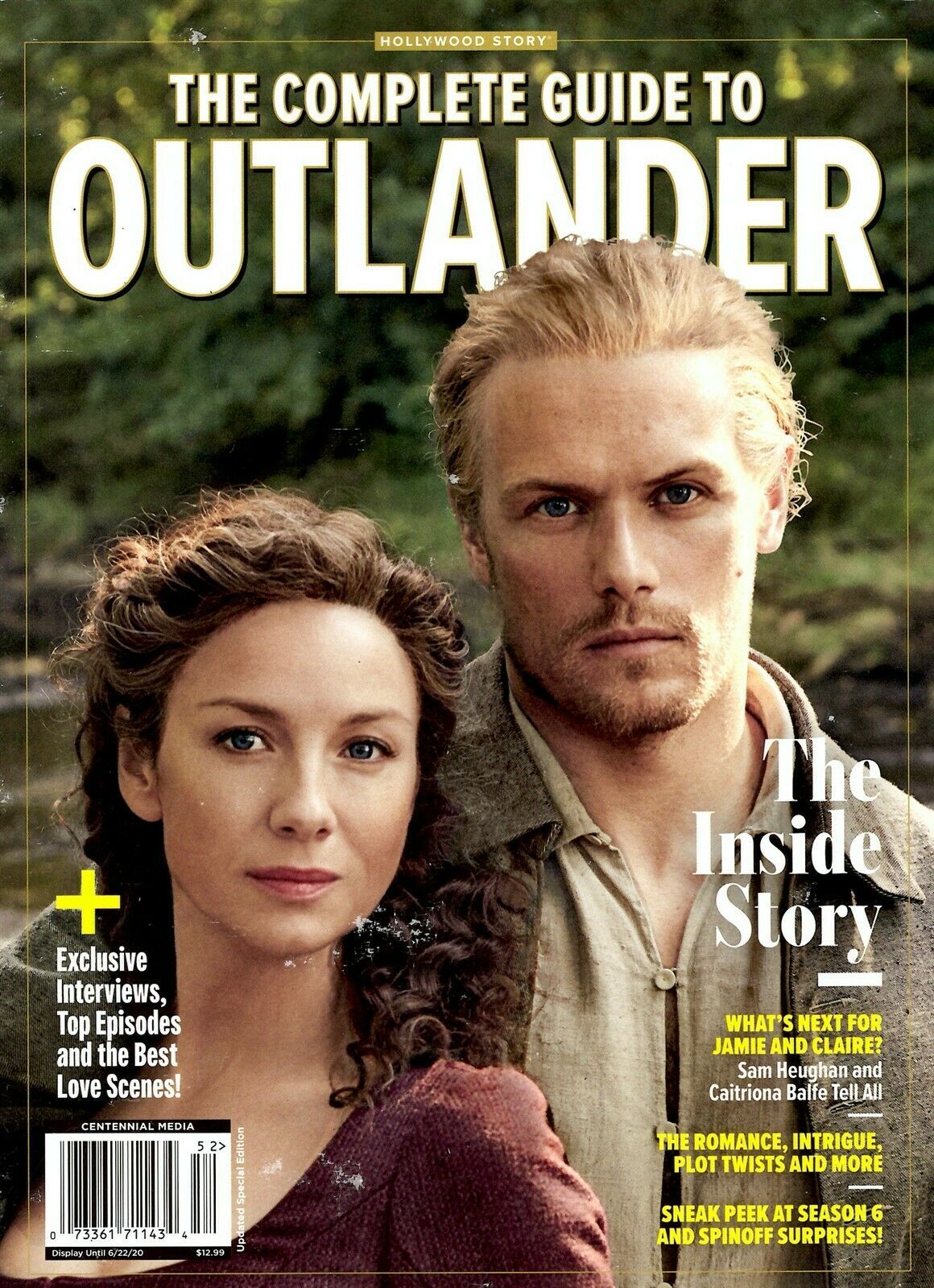 HOLLYWOOD STORY magazine side cover  May 2020