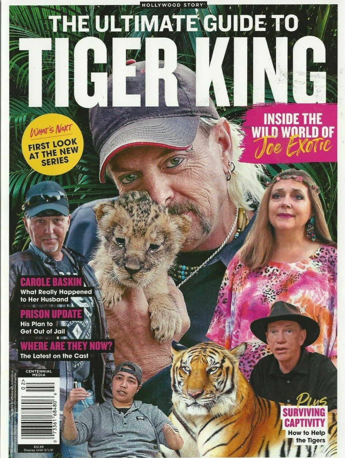 HOLLYWOOD STORY magazine side cover  December 2020