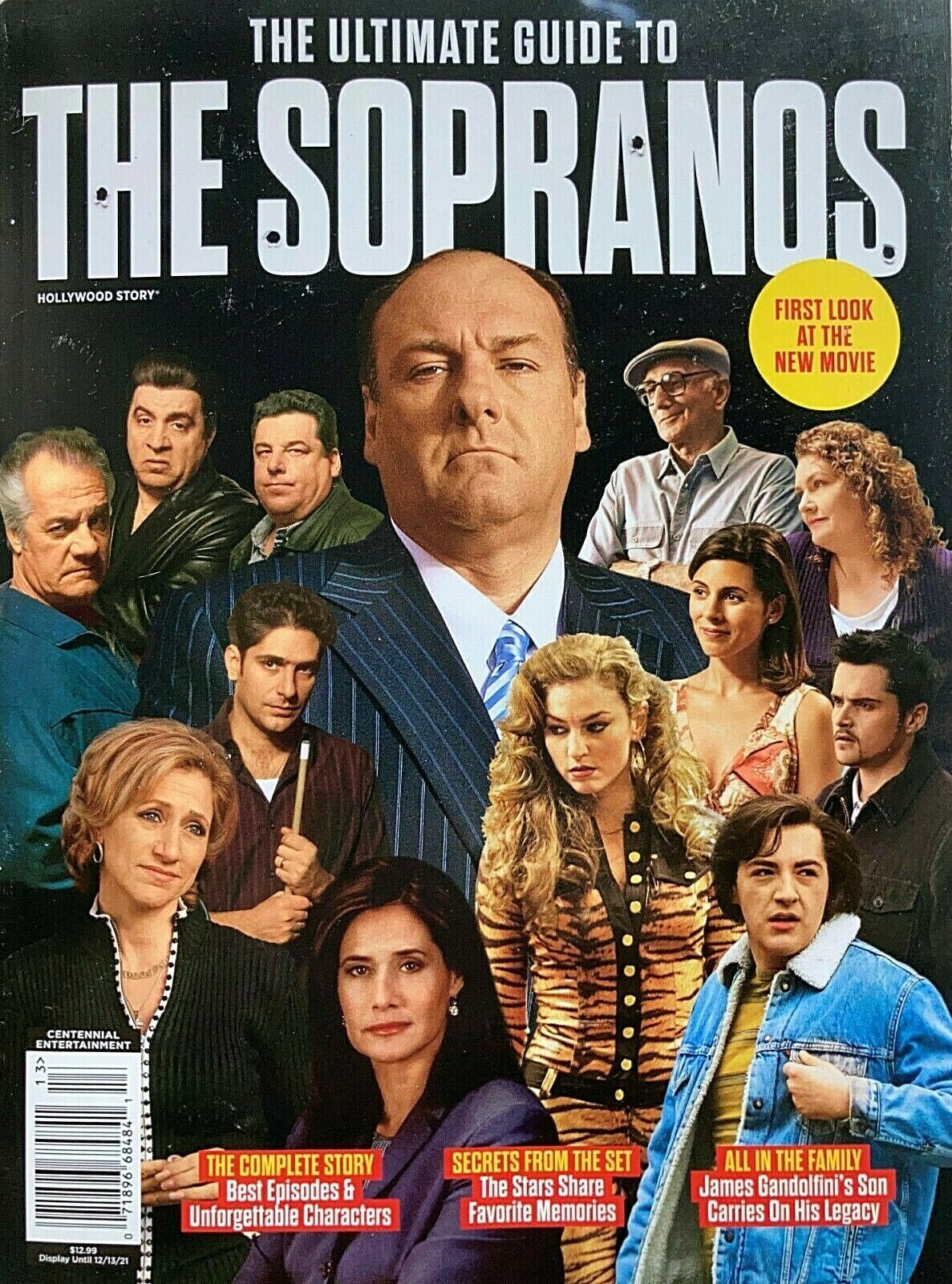 HOLLYWOOD STORY magazine side cover  October/November 2021