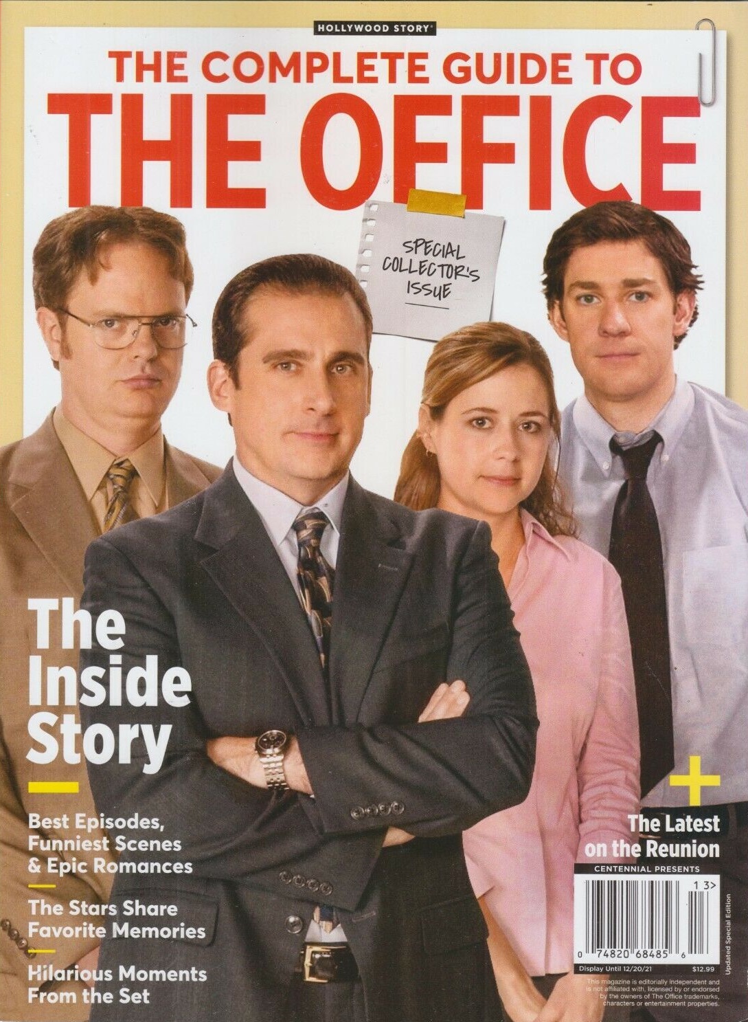 HOLLYWOOD STORY magazine side cover Fall 2021