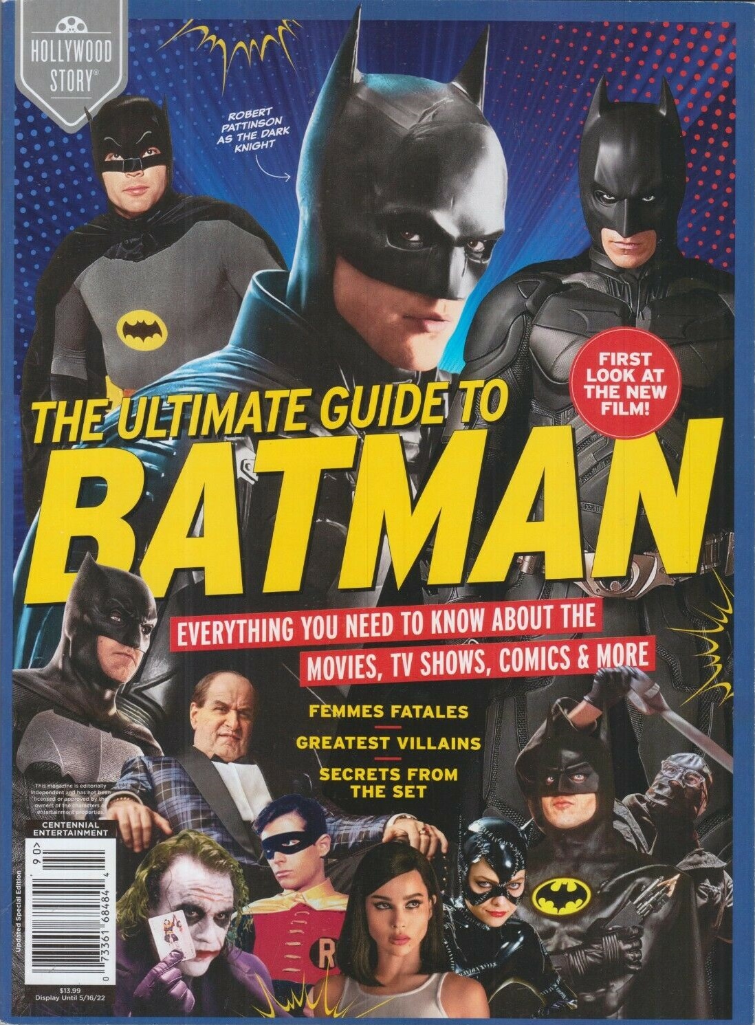 HOLLYWOOD STORY magazine side cover  February 2022