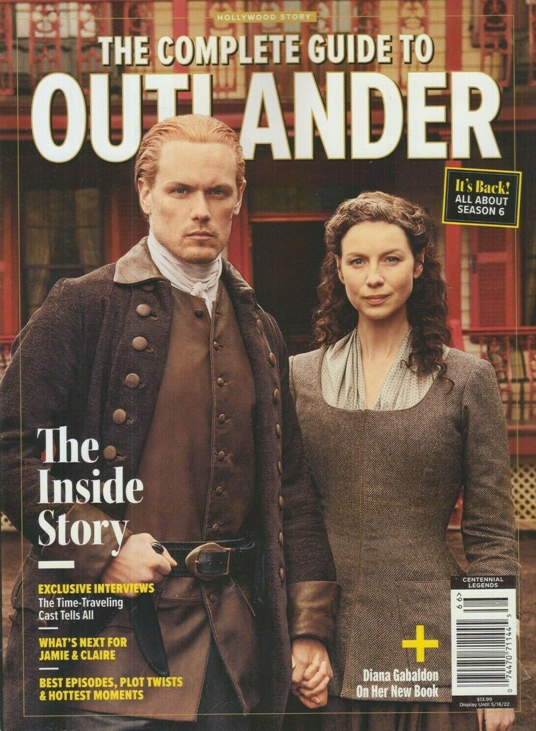 HOLLYWOOD STORY magazine side cover  March 2022