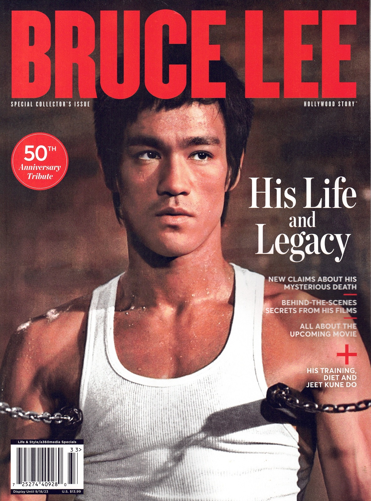 HOLLYWOOD STORY magazine side cover  June 2023