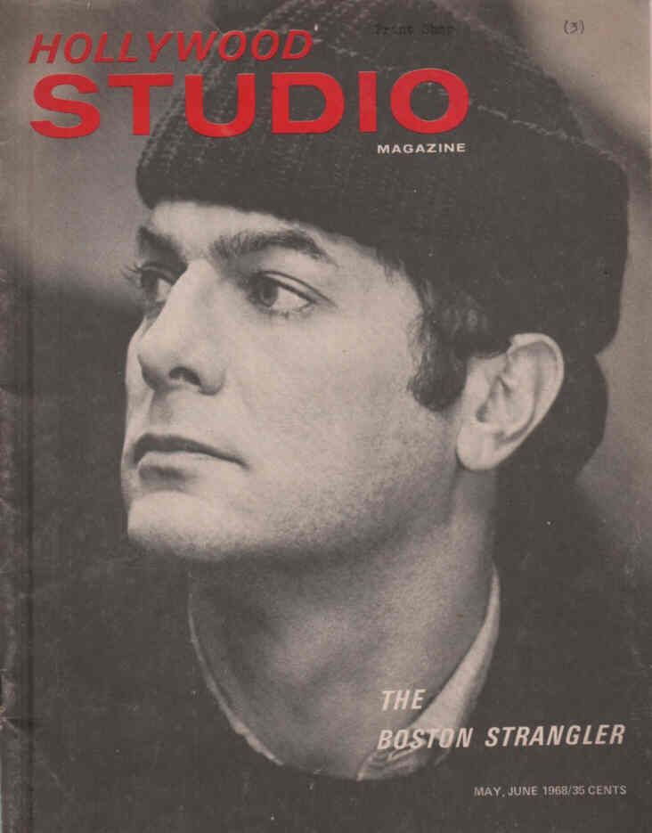 HOLLYWOOD STUDIO magazine side cover  Vol 3 No  1 May/June 1968