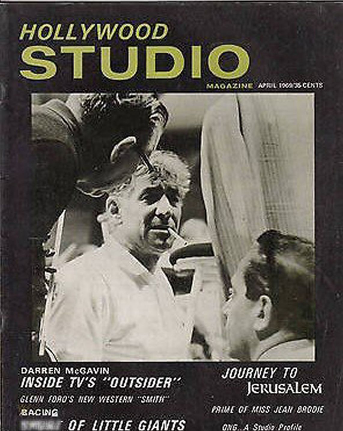 HOLLYWOOD STUDIO magazine side cover  Vol 3 No 12 April 1969