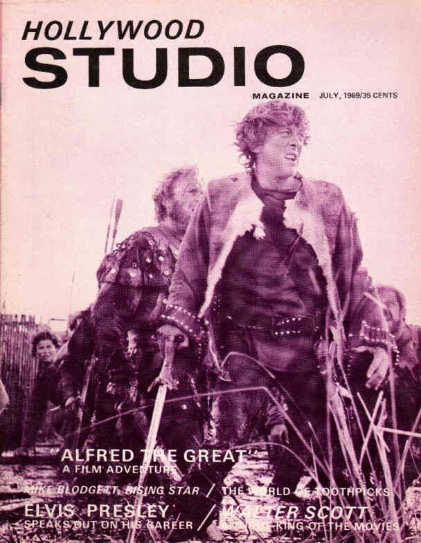 HOLLYWOOD STUDIO magazine side cover  Vol 4 No  3 July 1969