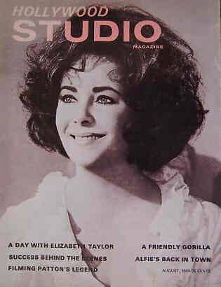 HOLLYWOOD STUDIO magazine side cover  Vol 4 No  4 August 1969