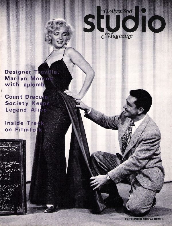 HOLLYWOOD STUDIO magazine side cover September 1970