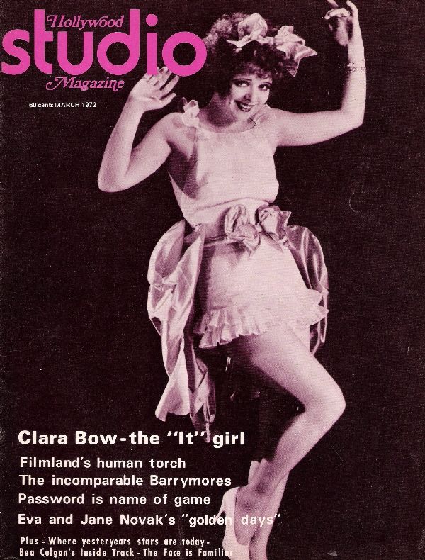 HOLLYWOOD STUDIO magazine side cover March 1972