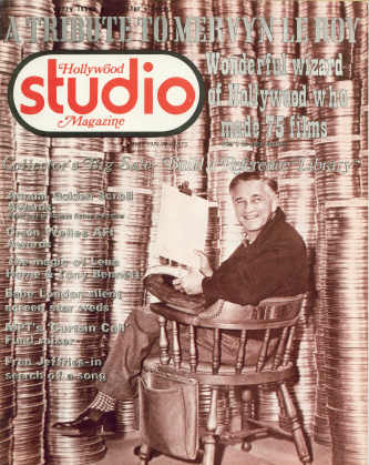 HOLLYWOOD STUDIO magazine side cover May 1975