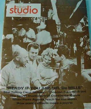 HOLLYWOOD STUDIO magazine side cover October 1975