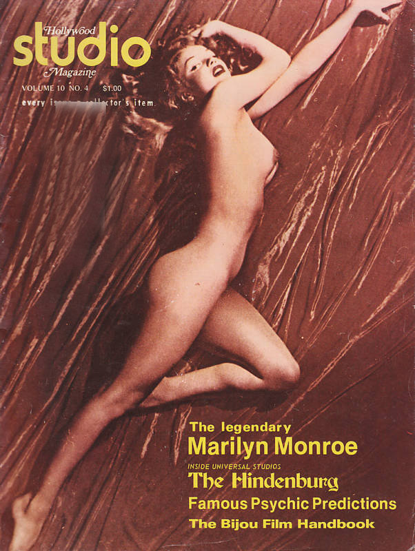 HOLLYWOOD STUDIO magazine side cover  Vol 10 # 4 February 1976