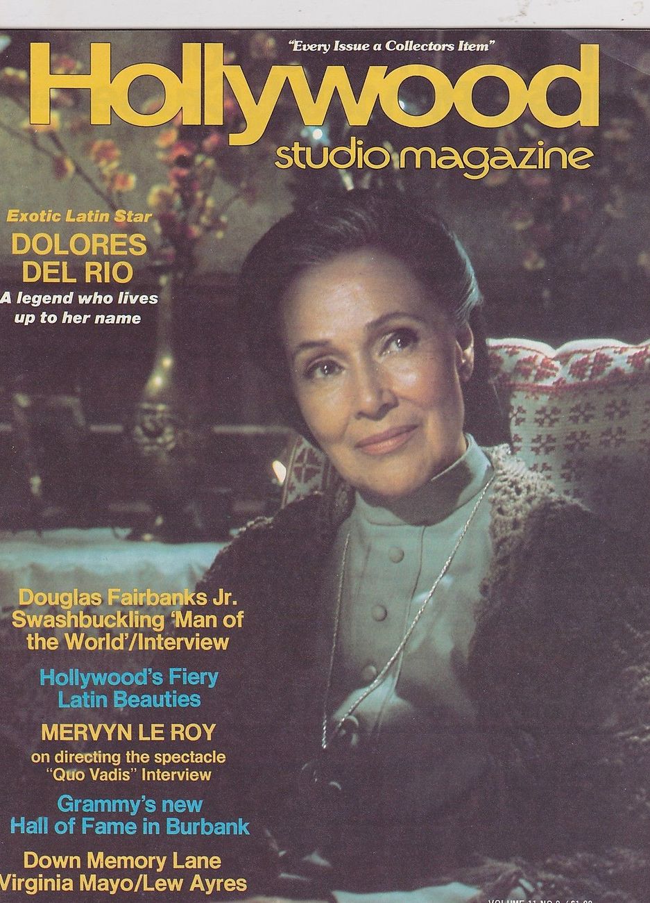 HOLLYWOOD STUDIO magazine side cover September 1977