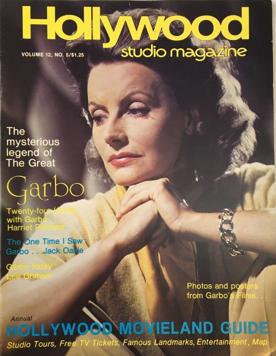 HOLLYWOOD STUDIO magazine side cover  Vol 12 # 4 April/May 1978