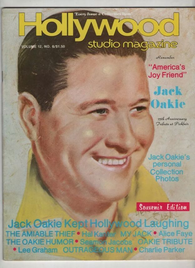 HOLLYWOOD STUDIO magazine side cover  Vol 12 # 8 October 1978