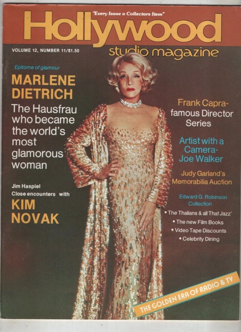 HOLLYWOOD STUDIO magazine side cover  Vol 12 # 11 February 1979