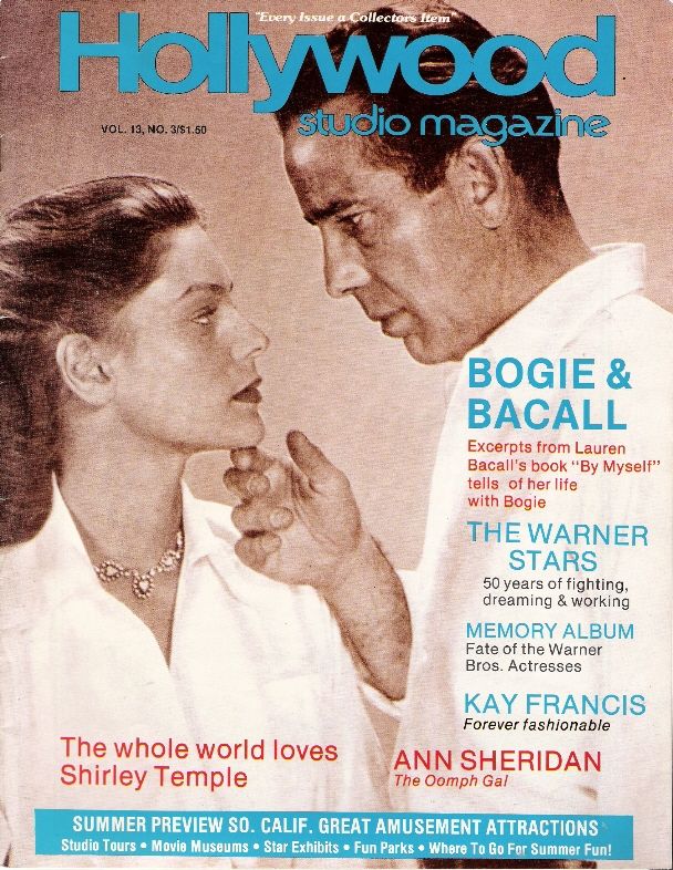 HOLLYWOOD STUDIO magazine side cover  Vol 13 # 3 June/July 1979