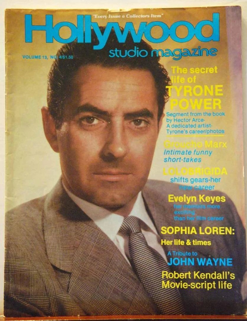 HOLLYWOOD STUDIO magazine side cover  Vol 13 # 4 August 1979